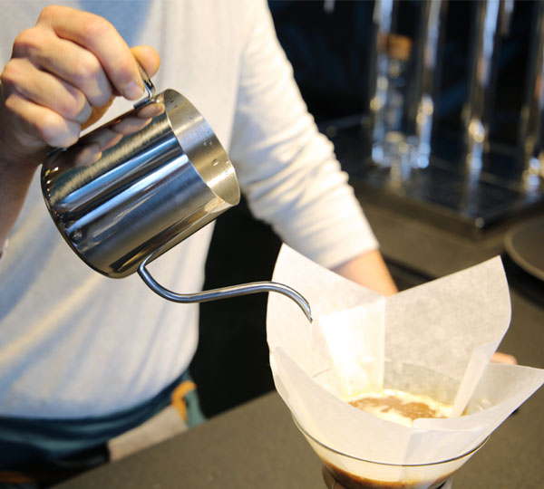 Kanne Schwanenhals baristator