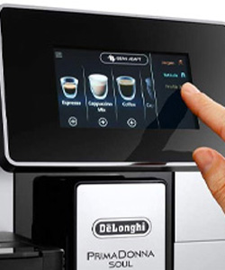 Machine &agrave; caf&eacute; &agrave; grain DeLonghi Primadonna Soul ECAM 610.55.SB