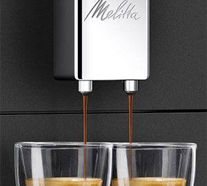 Machine a cafe a grain Melitta Purista Noir mat