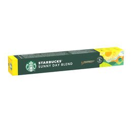 10 Nespresso* Original kompatible Kapseln Sunny Day Blend – STARBUCKS