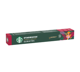 10 Nespresso* Original kompatible Kapseln Sumatra – STARBUCKS