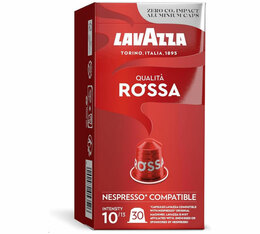 30 Nespresso* Original kompatible Kapseln Qualità Rossa – LAVAZZA