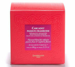 Carcadet Himbeere Passion - 20 Teebeutel Dammann Frères