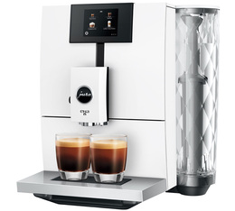 Jura - Kaffeevollautomat ENA 8 Full Nordic White mit Touchscreen