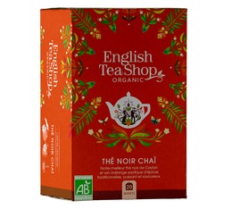Schwarzer Tee Bio Chai - 20 Teebeutel - English Tea Shop