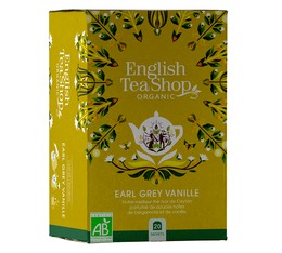Schwarzer Tee Bio Earl Grey Vanille - 20 Teebeutel - English Tea Shop