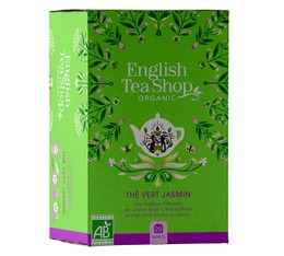 Grüner Bio Tee Jasmin - 20 Teebeutel - English Tea Shop