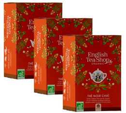 Schwarzer Tee Bio Chai -3x 20 Teebeutel - English Tea Shop