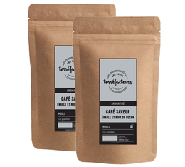 Les Petits Torréfacteurs gemahlener Kaffee Ahornsirup und Pekannüsse 250g