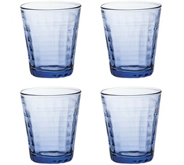 Duralex - Kaffeeglas Prisme blau 275 ml x 4