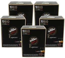 Caffè Vergnano - Bio- Kompatibel mit Nespresso® -  50 Kapseln