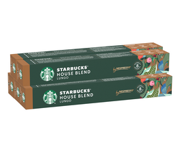 50 Nespresso* Original kompatible Kapseln House Blend – STARBUCKS