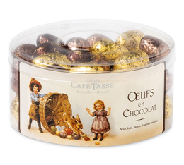 Café Tasse - Napolitains Schokoladen-Sortiment – Praliné-Eier - 800 g