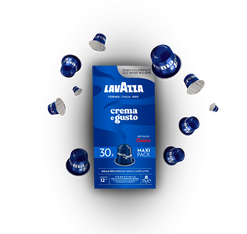 30 Nespresso* Original kompatible Kapseln Crema & Gusto Classico – LAVAZZA