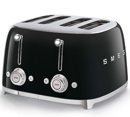 Smeg - 4-Scheiben Toaster - schwarz