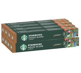 80 Nespresso* Original kompatible Kapseln House Blend – STARBUCKS