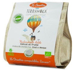 Terramoka - Bio-Kaffeepads Mademoiselle Adele x 16