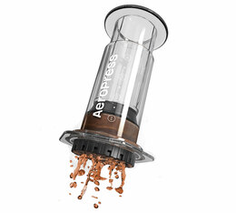 Aeropress - tragbarer Kaffeebereiter Clear