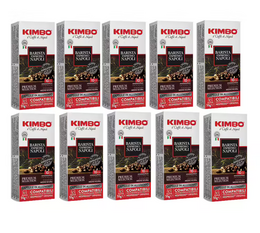 100 Nespresso* Original kompatible Kapseln Espresso Barista Napoli – KIMBO