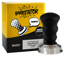 Tamper 57,3 mm mit Präzisions-Aluminiumgriff schwarz - Baristator