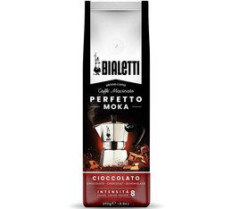 Bialetti - Perfetto Moka Schokolade aromatisiert, gemahlener Kaffee 250 g