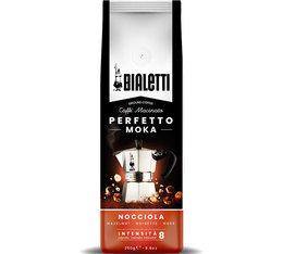 Bialetti - Perfetto Moka Haselnuss aromatisiert, gemahlener Kaffee 250 g