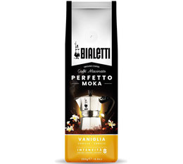 Bialetti - Perfetto Moka Vanille aromatisiert, gemahlener Kaffee 250 g