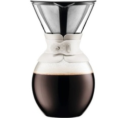  Bodum Pour-Over-Kaffeebereiter 12 Tassen weiß 