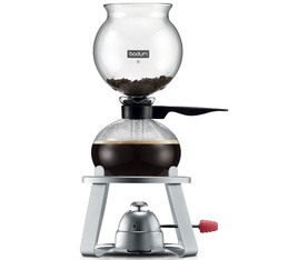 Bodum - Vakuum-Kaffeebereiter PEBO mit Gasflamme - 8 Tassen/1 L