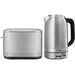 Frühstücks-Set Wasserkocher und Toaster Edelstahl - KitchenAid