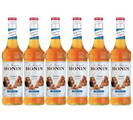 Monin Sirup Karamell ohne Zucker 6 x 0,7 L