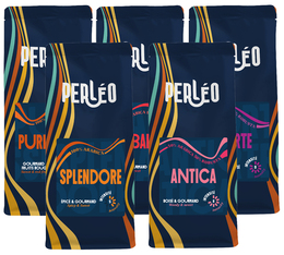 Perléo - Kaffeebohnen - Auswahl des Hauses - 5 x 250 g