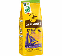 500g - Kaffeebohnen - Caravela Brazil Bio Fairtrade - LA SEMEUSE