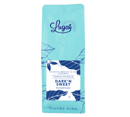 Cafés Lugat - Le Dark'n Sweet gemahlener Kaffee für French Press 250 g