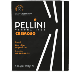 Pellini -  gemahlener Kaffee – Nr. 20 Cremoso - 2 x 250 g