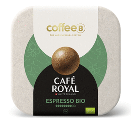 Café Royal - Espresso Bio kompatibel mit CoffeeB - 9 Kaffeebälle