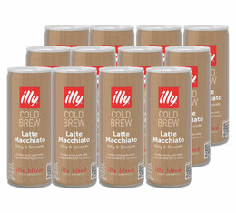 Illy - Cold Brew Latte Macchiato - 12 Dosen 250 ml