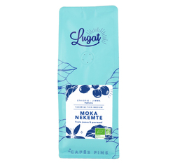 Cafés Lugat - Specialty Coffee Ethiopie Moka Nekemte - Bio-Kaffeebohnen 250 g