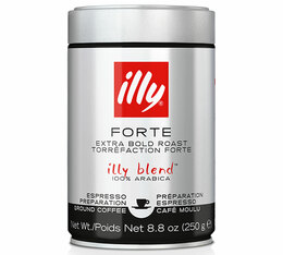 Illy – gemahlener Kaffee – Forte Espresso – 250 g