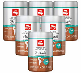 Illy - Kaffeebohnen Arabica Brasilien 6 x 250 g