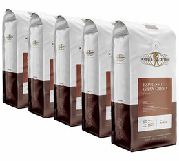 Miscela D'Oro - Espresso Gran Crema für Geschäftskunden - Kaffeebohnen 5 x 1 kg
