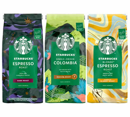 Starbucks - Starter-Set Kaffeebohnen 3 x 450 g