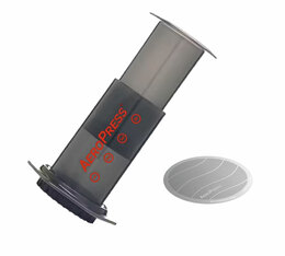 Aeropress - tragbarer Kaffeebereiter mit Edelstahl Dauerfilter