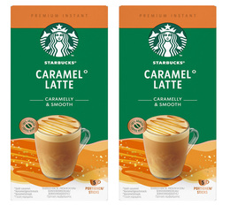 Starbucks - löslicher Kaffee Karamell Latte - 2 x 115 g