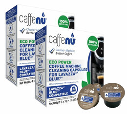 CAFFENU Reinigungskapseln für Lavazza Blue-Maschinen x 8