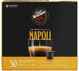 50 Nespresso* Original kompatible Kapseln Napoli – CAFFÈ VERGNANO