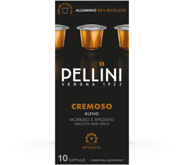 Pellini - Cremoso - 10 Nespresso*Original-kompatible Kapseln