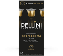 Pellini - Gran Aroma - 10 Nespresso*Original-kompatible Kapseln