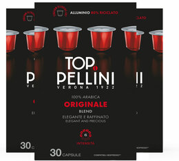 90 Nespresso* Original kompatible Kapseln Top - Pellini