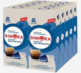 100 Nespresso* Original kompatible Kapseln entkoffeiniert Soave – GIMOKA